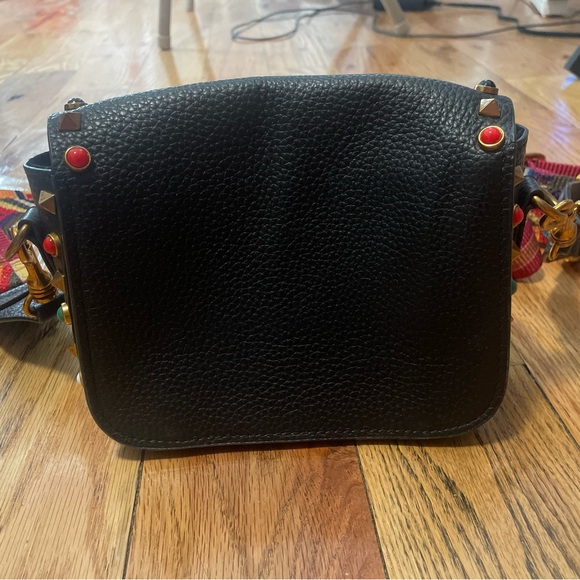 JAZZ ROCKSTUD LEATHER SHOULDER BAG - Picture 4 of 8